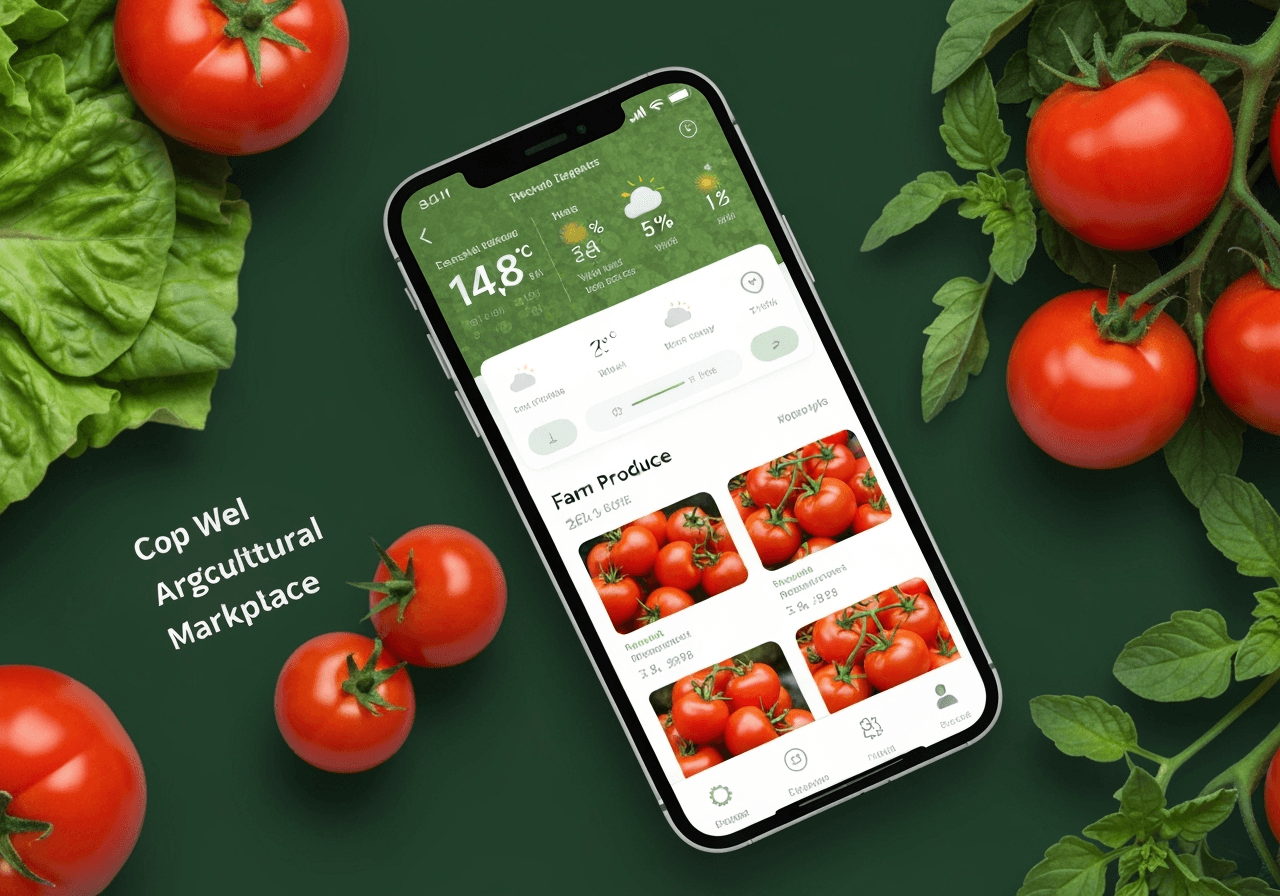 Showcase image for MYB – Farm Produce Marketplace UI